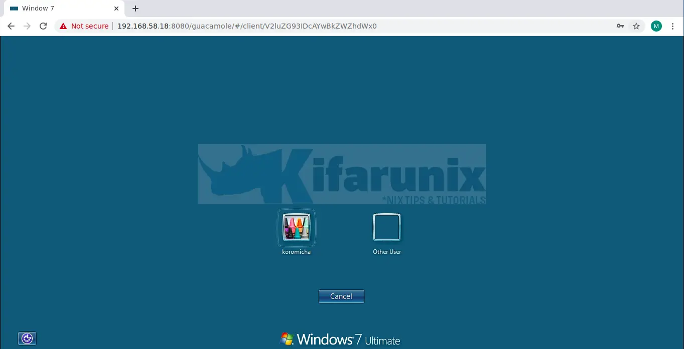 Ubuntu22.04にApacheGuacamoleをインストールします